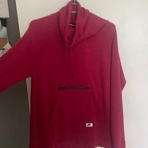 Nike funnel neck sweatshirt women’s size Small